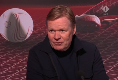 Ronald Koeman, bondscoach van het Nederlands elftal