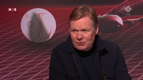 Ronald Koeman, bondscoach van het Nederlands elftal