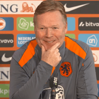 Ronald Koeman, bondscoach. Nederlands elftal