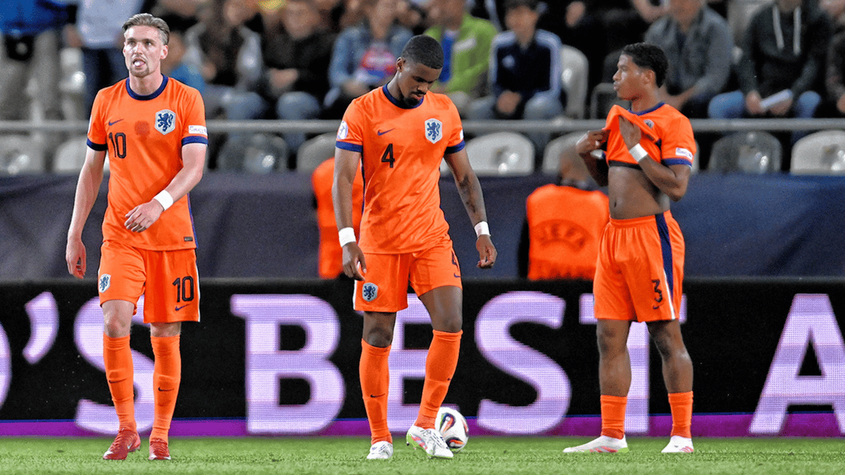 Teleurstelling bij Jong Oranje