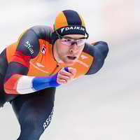 Louis Hollaar in actie tijdens de World Cup