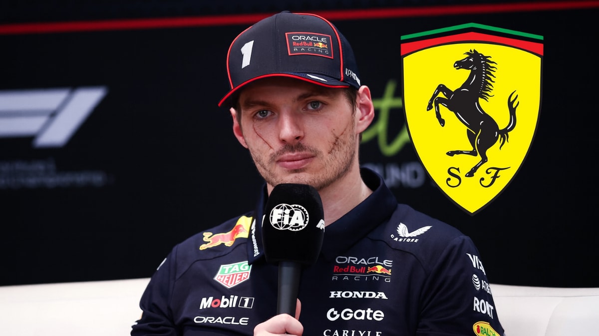 Ferrari gelinkt aan Max Verstappen