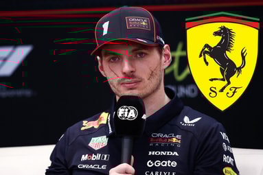 Ferrari gelinkt aan Max Verstappen