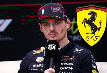 Ferrari gelinkt aan Max Verstappen