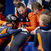 Historisch goud voor de shorttrackmannen