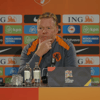 Ronald Koeman, bondscoach van het Nederlands elftal