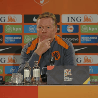 Ronald Koeman, bondscoach van het Nederlands elftal