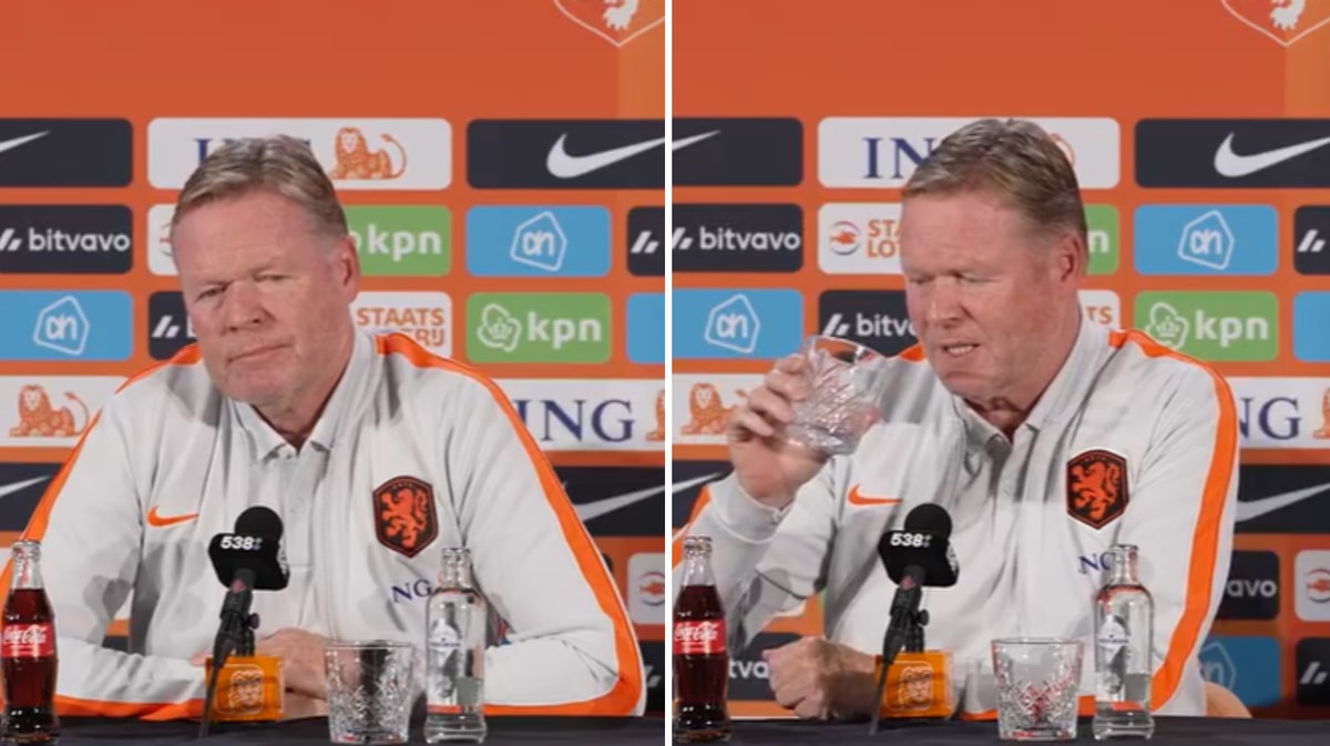 Ronald Koeman, bondscoach van het Nederlands elftal