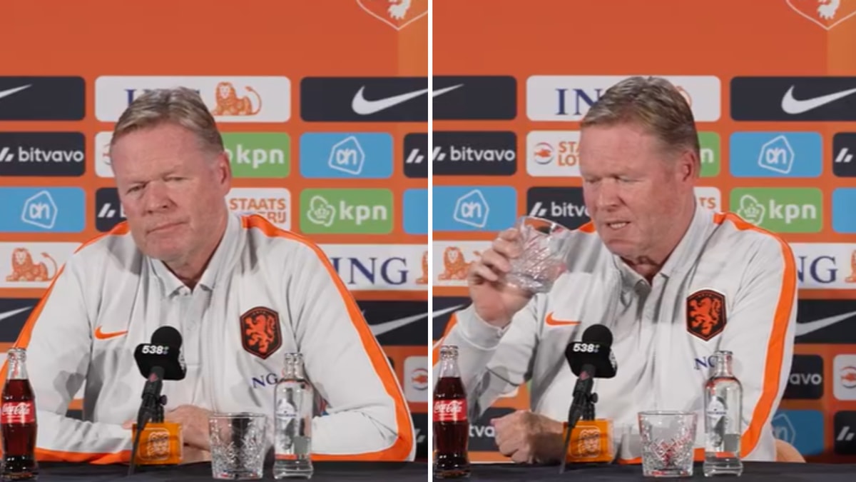 Ronald Koeman, bondscoach van het Nederlands elftal