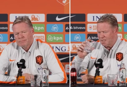 Ronald Koeman, bondscoach van het Nederlands elftal