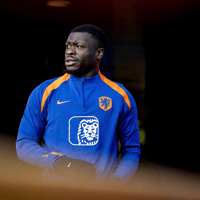 Brian Brobbey bij het Nederlands elftal