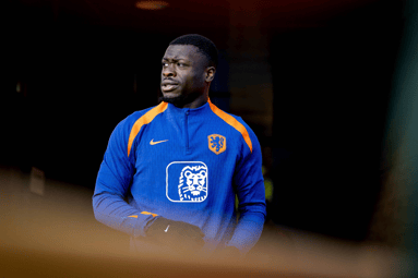 Brian Brobbey bij het Nederlands elftal