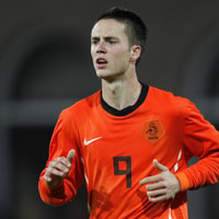 Ricky van Wolfswinkel bij het Nederlands elftal