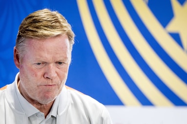 Ronald Koeman, bondscoach van het Nederlands elftal