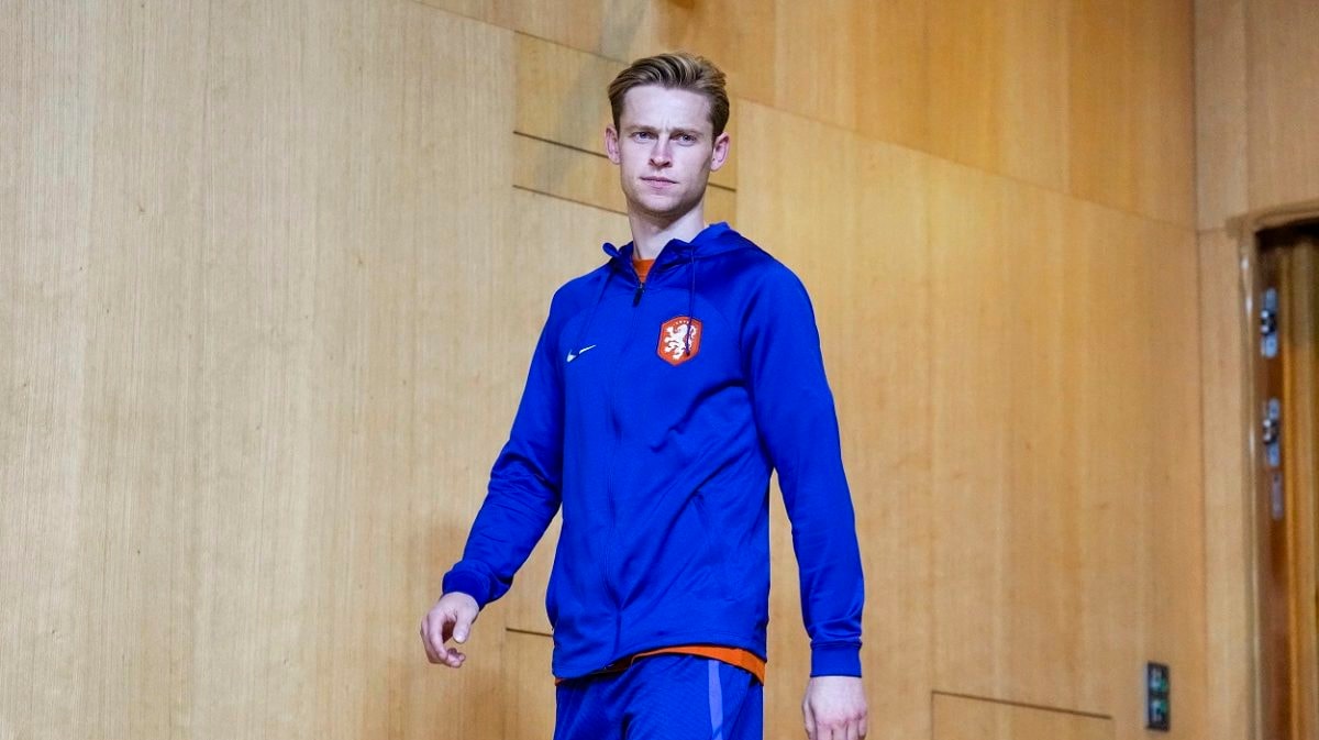 Frenkie de Jong, international van het Nederlands elftal