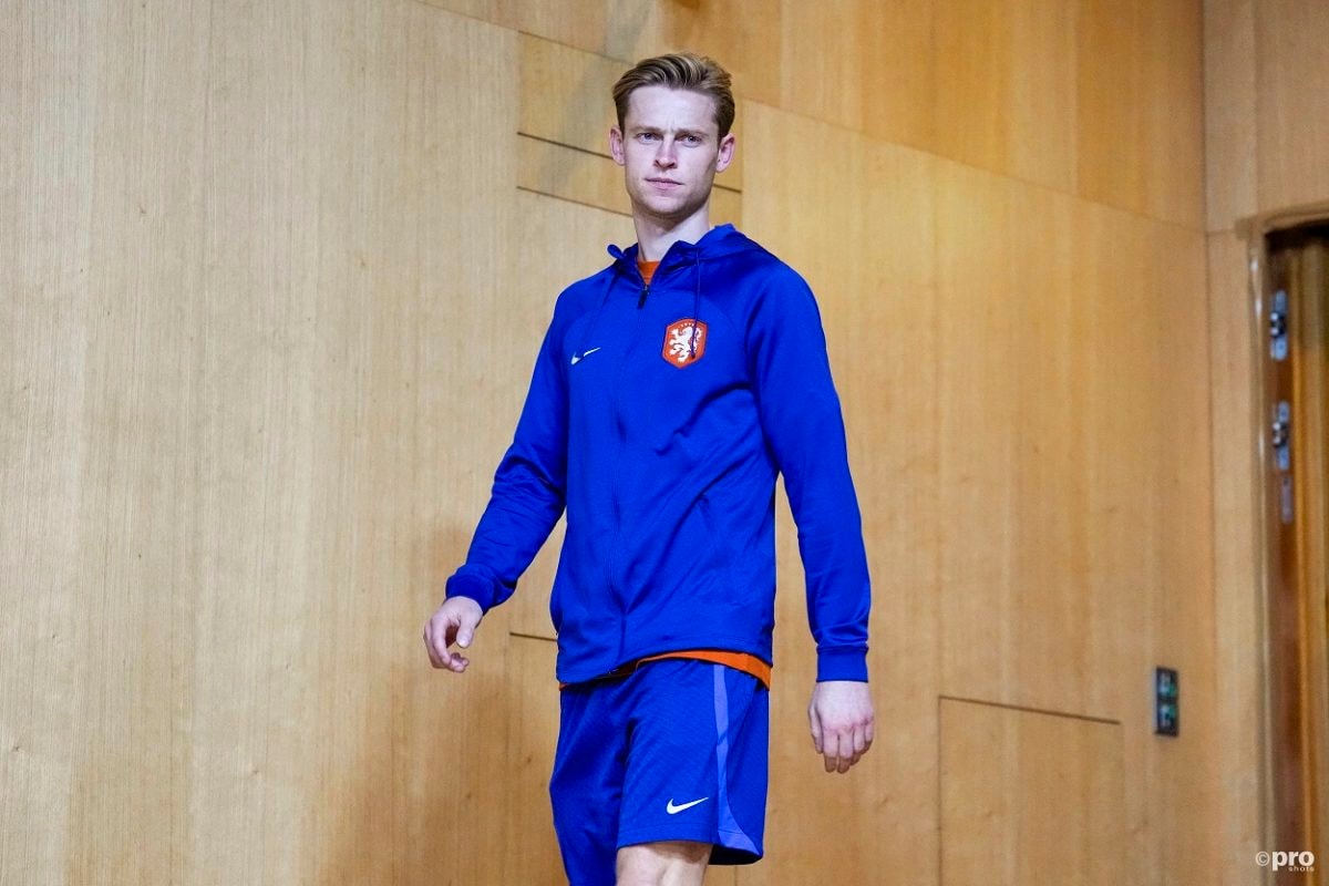 Frenkie de Jong, international van het Nederlands elftal