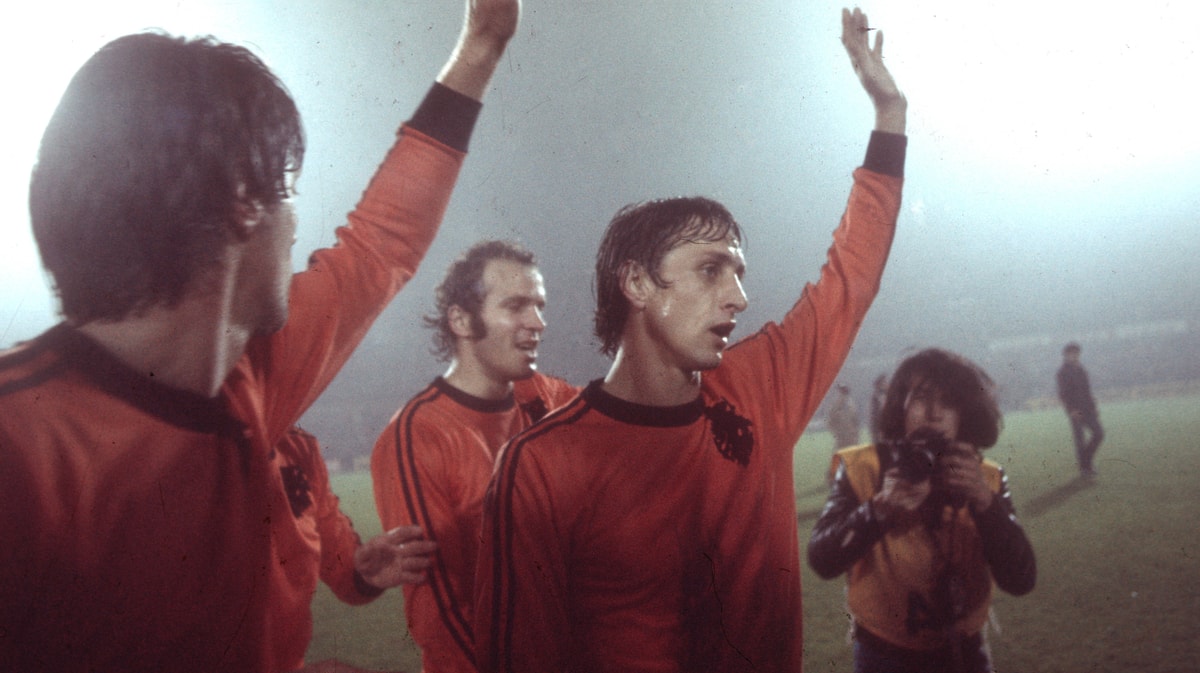 Johan Cruijff speelde op 26 oktober 1977 zijn laatste interland voor Oranje.
