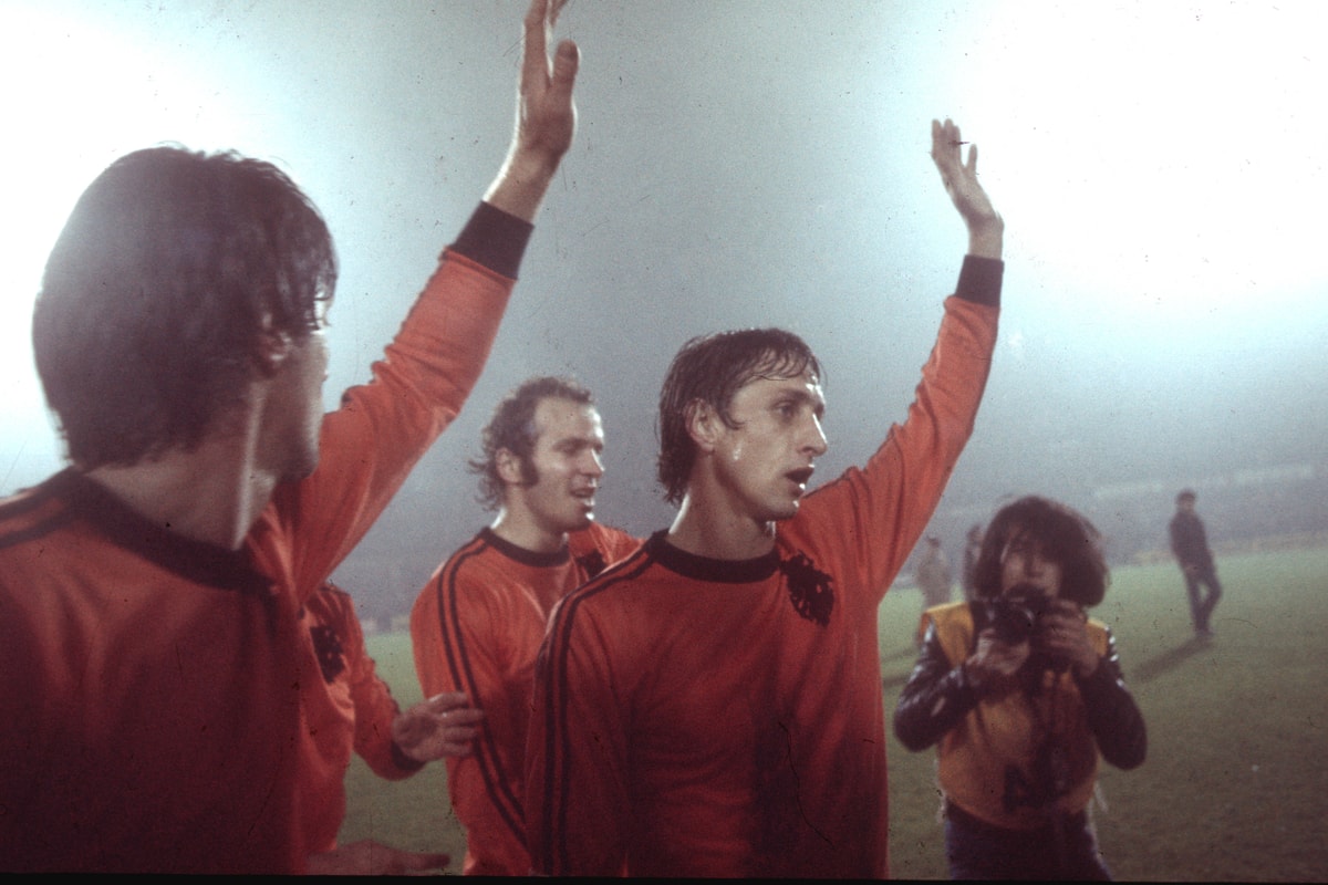 Johan Cruijff speelde op 26 oktober 1977 zijn laatste interland voor Oranje.
