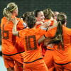 Vivianne Miedema maakte op 26 oktober 2013 als zeventienjarige haar eerste drie doelpunten voor Oranje tijdens de 0-7-zege op Portugal.