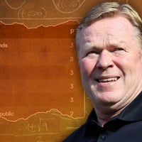 Ronald Koeman, bondscoach van het Nederlands elftal