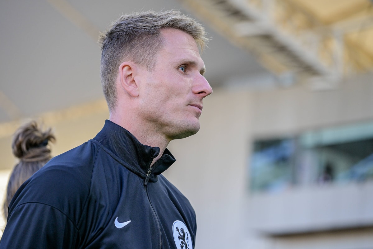 Olivier Amelink, bondscoach van Jong Oranje (vrouwen)