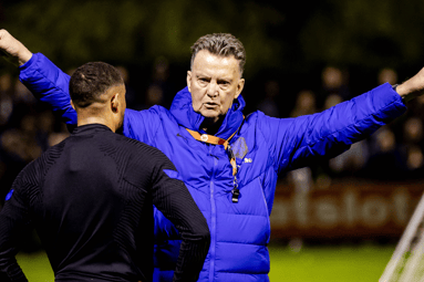 Louis van Gaal, voormalig bondscoach van het Nederlands elftal