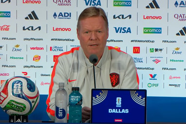 Ronald Koeman, bondscoach van het Nederlands elftal