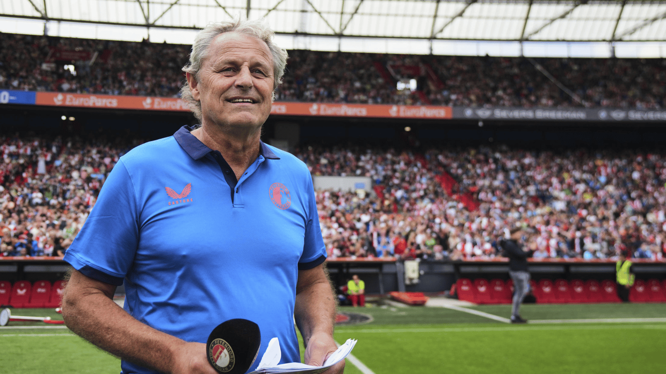 Peter Houtman, stadionspeaker van Feyenoord