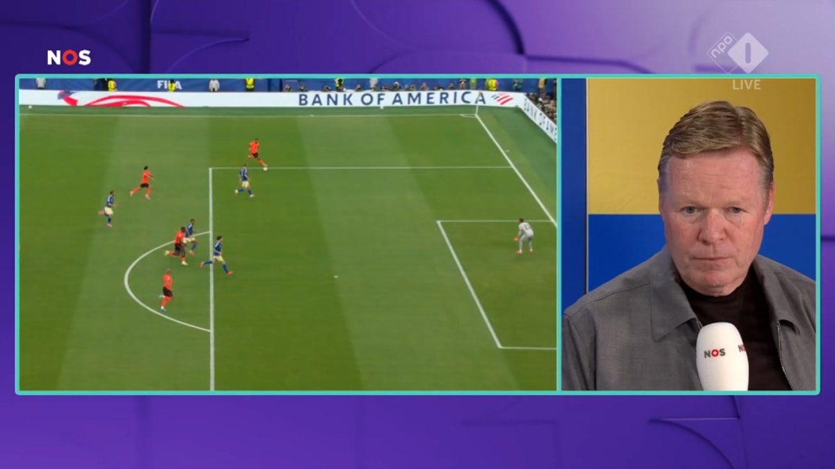 Ronald Koeman, bondscoach van het Nederlands elftal