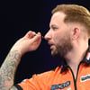 Danny Noppert tijdens World Cup of Darts