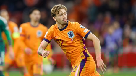 Luciano Valente bij het Nederlands elftal