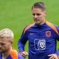 Joey Veerman bij het Nederlands elftal