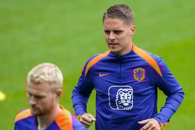 Joey Veerman bij het Nederlands elftal