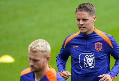 Joey Veerman bij het Nederlands elftal