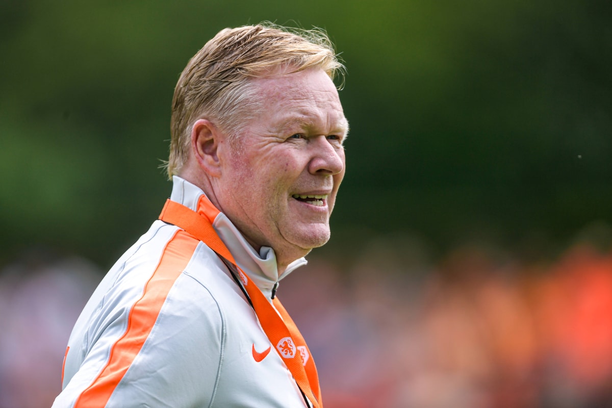 Ronald Koeman, bondscoach van het Nederlands elftal