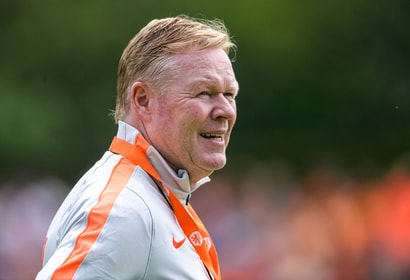 Ronald Koeman, bondscoach van het Nederlands elftal