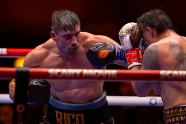 Rico Verhoeven in gevecht met Oleksandr Usyk