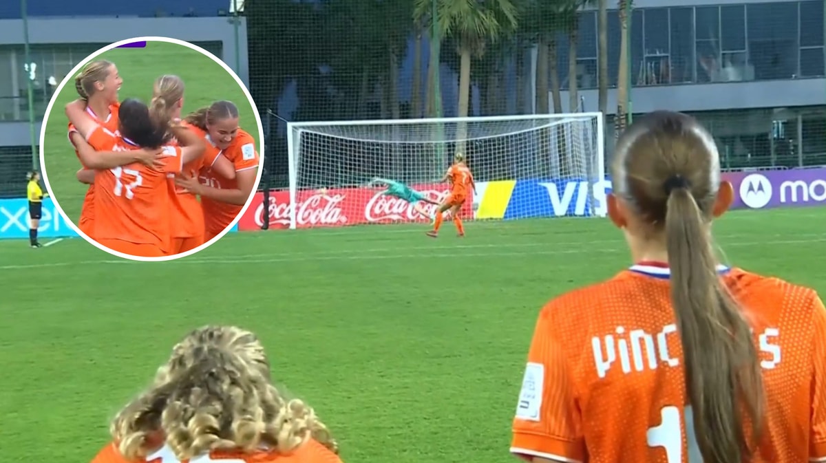 Oranje O17 (V) staat in de kwartfinales van het WK in Marokko