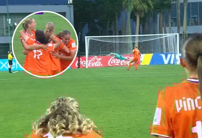 Oranje O17 (V) staat in de kwartfinales van het WK in Marokko