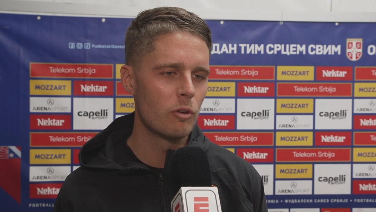 Joey Veerman voor de camera van ESPN