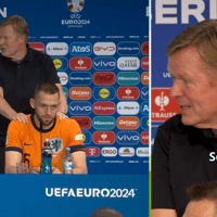 Ronald Koeman staat op en verlaat persconferentie op EK