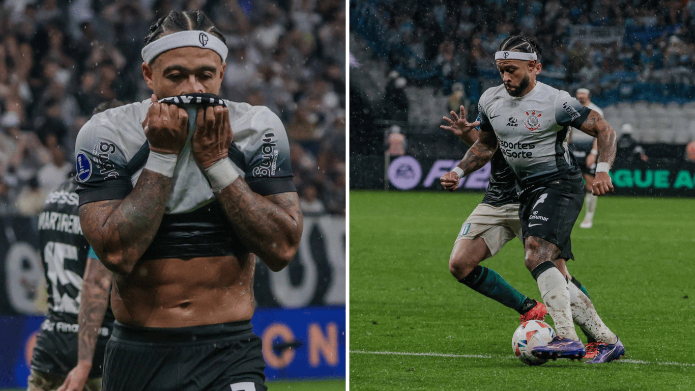 Memphis Depay en Corinthians grijpen naast de finale van de Copa Sudamericana