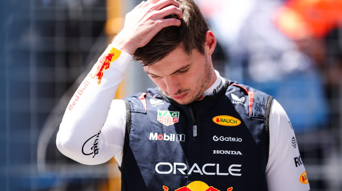 Max Verstappen tijdens GP van Canada