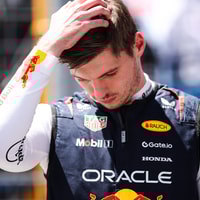 Max Verstappen tijdens GP van Canada