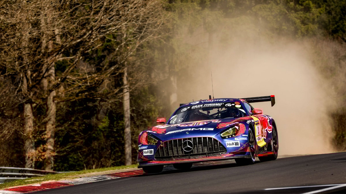 Max Verstappen op de Nürburgring 