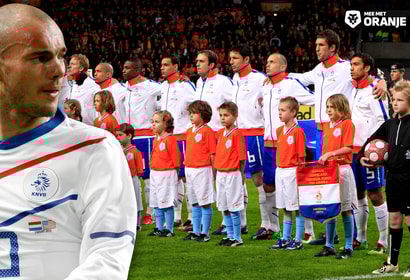 Oranje won op 3 maart 2010 met 2-1 van de Verenigde Staten