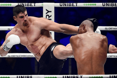 Rico Verhoeven in gevecht met Levi Rigters