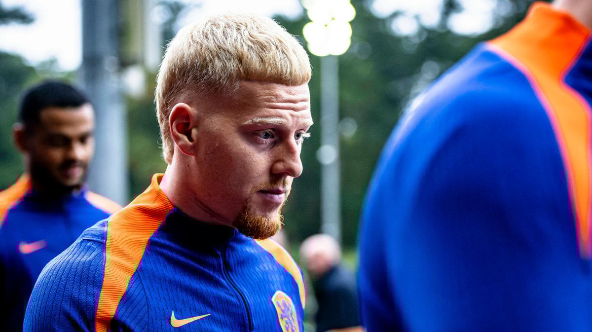 Mexx Meerdink bij het Nederlands elftal