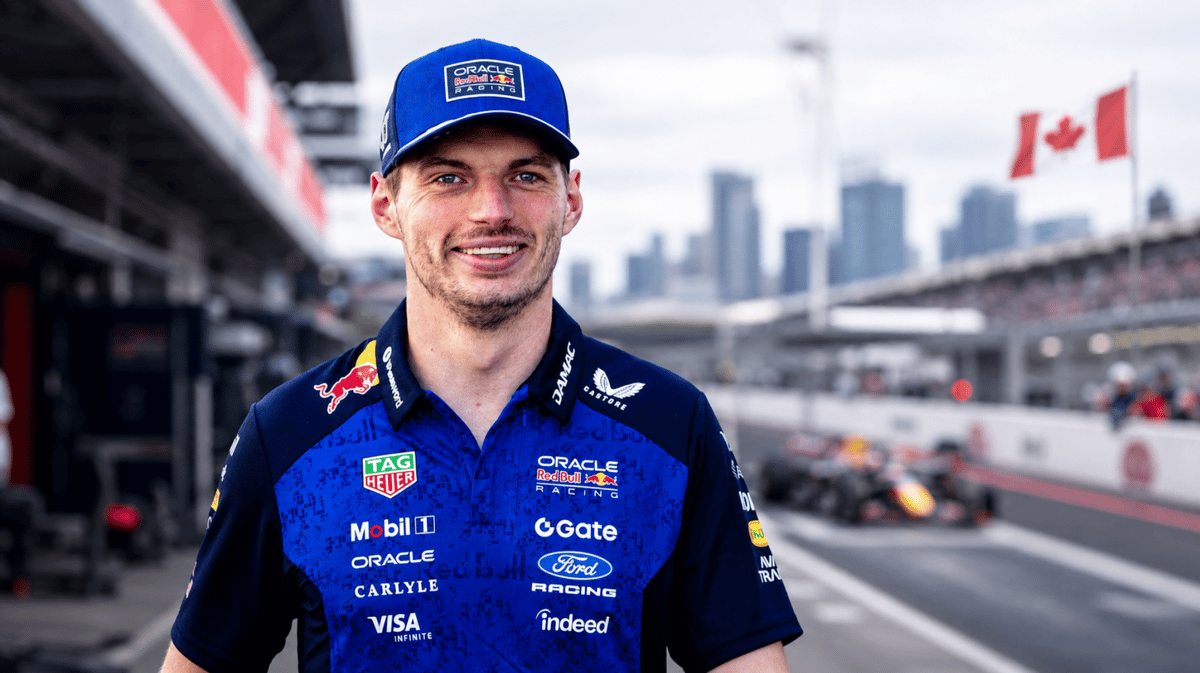 Max Verstappen aanwezig in Canada