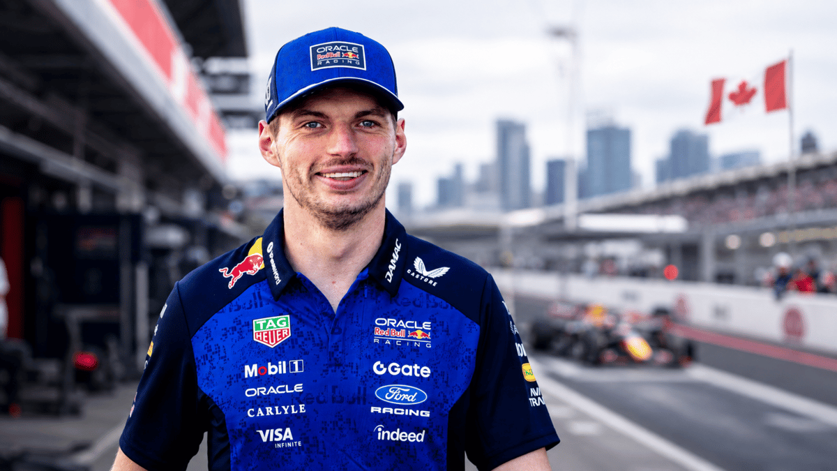 Max Verstappen aanwezig in Canada